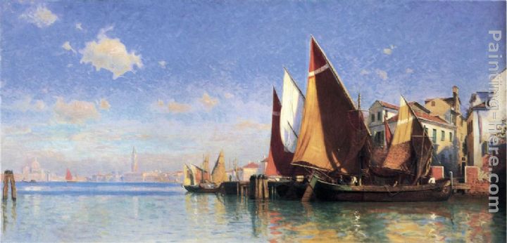 Venice I painting - William Stanley Haseltine Venice I art painting